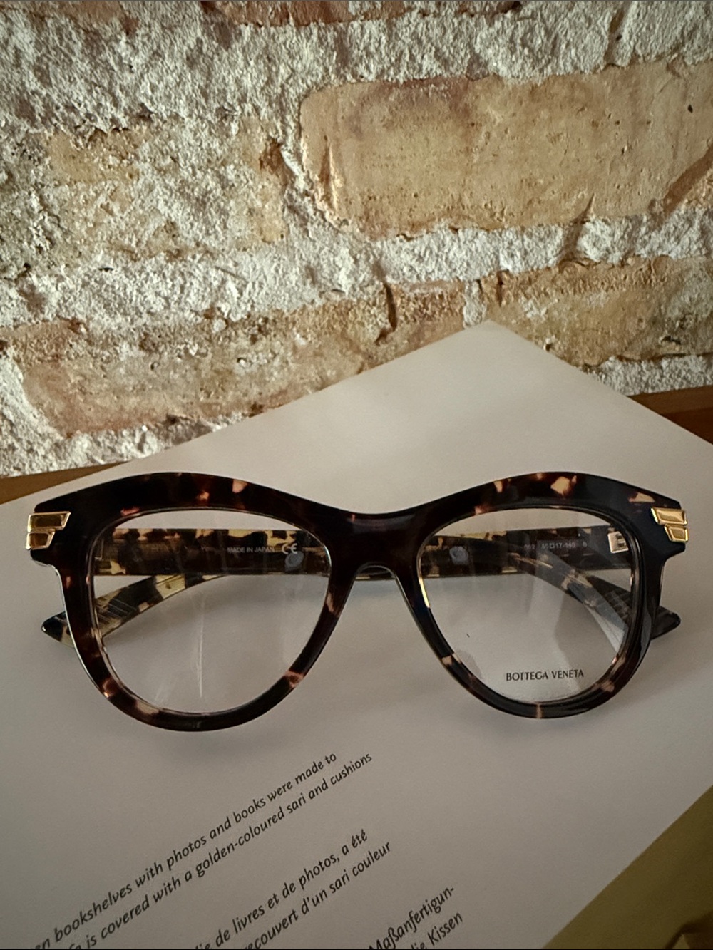 Bottega Veneta BV1105O 002 Havana
Frames Eyeglasses Authentic
NWOT